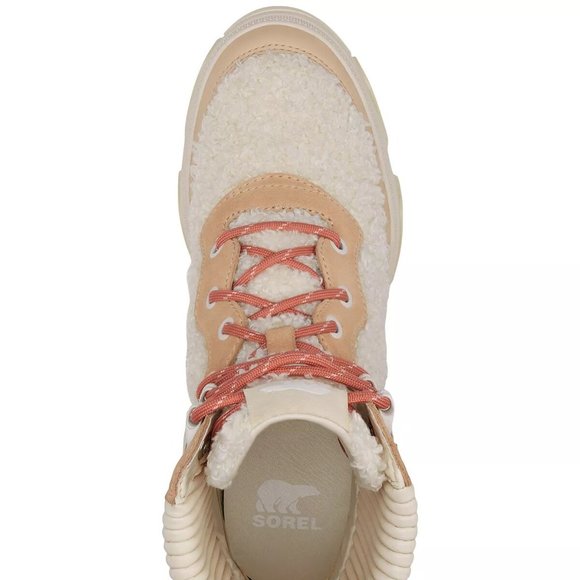 Sorel Brex Nova Sand Cozy Lace Booties Ankle Boots Shoes Heels Multi Size NEW - Picture 3 of 9